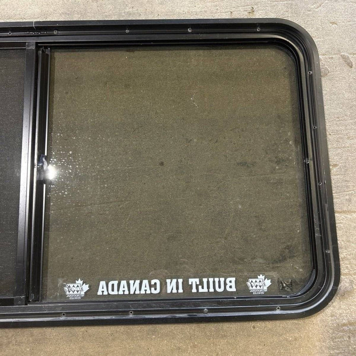 Used Black Radius Opening Window - 47.75 X 23.875 X 1.75