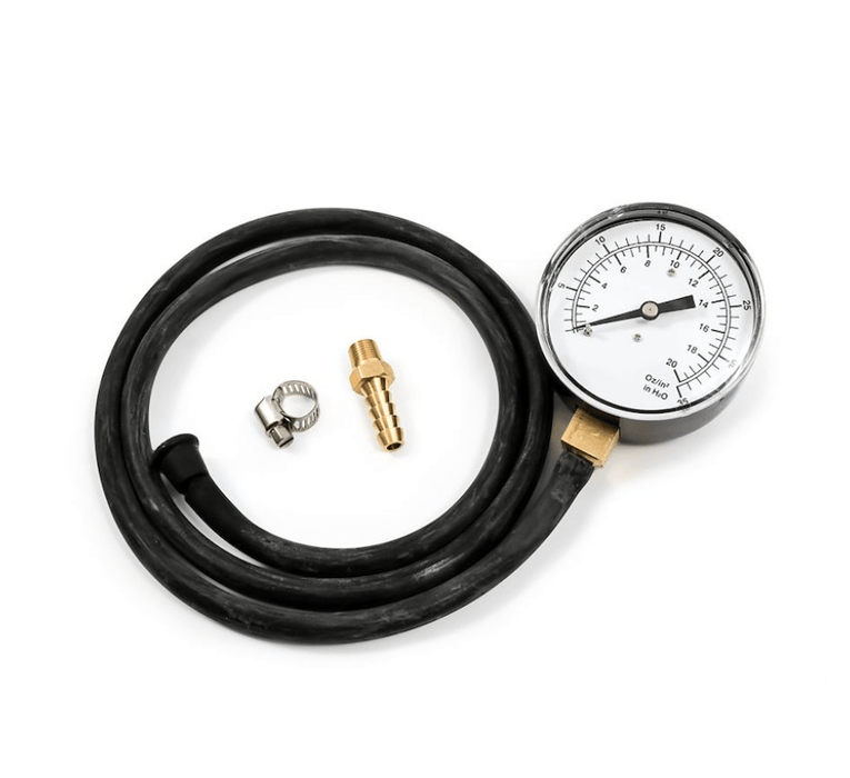 Propane Pressure Test Kit Camco 10389 0-35 WC (Water Column); With 30" Hose