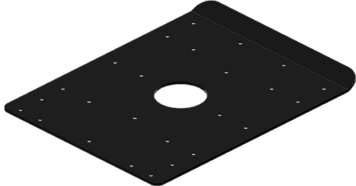 PullRite 3317 Universal Capture Plate for Superglide - Young Farts RV Parts