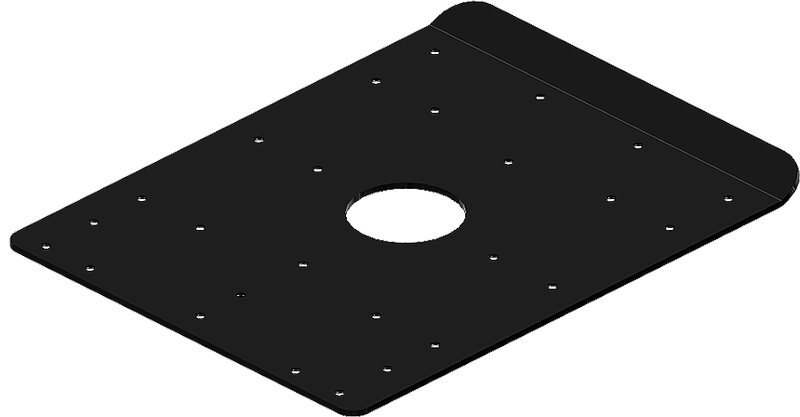 PullRite 3317 Universal Capture Plate for Superglide - Young Farts RV Parts