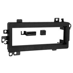 Radio Mounting Kit Metra Electronics 99-6700 TurboKits; For Installing An Aftermarket Recessed Flush-Mount Single-DIN Or Removable-Face Single-DIN Vehicle Radio; Painted; Black; ABS Plastic