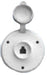 Receptacle Prime Products 08-6210 Outdoor Use; Modular Telephone Plug; Single Round Receptacle; White - Young Farts RV Parts