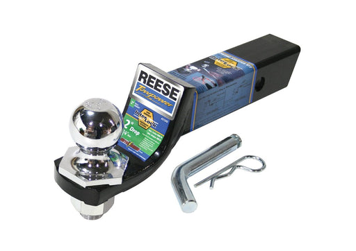 Reese 21542 Towpower Class III Towing Starter Kit, Black with Ch Ball - Young Farts RV Parts