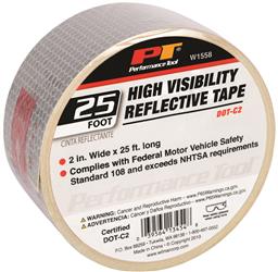 Reflective Tape Performance Tool W1558 Light Reflective; 2 x 25" Roll