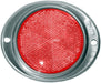Reflector Peterson Mfg. V472R Red Lens; 3" Round; Aluminum Housing - Young Farts RV Parts