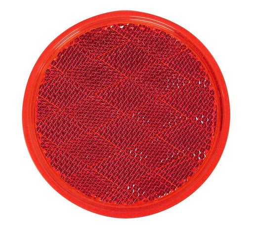 Reflector Peterson Mfg. V475R Quick Mount; Red Lens; 3 - 3/16" Round; Without Housing - Young Farts RV Parts