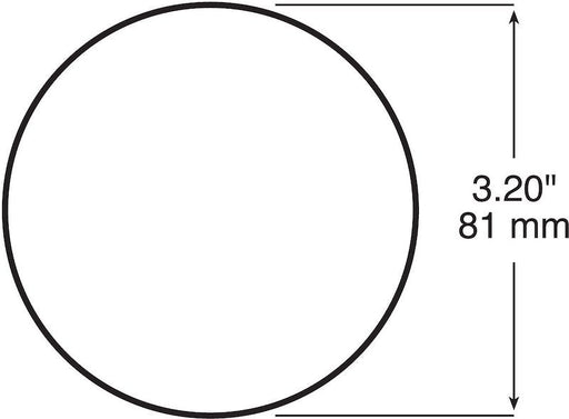 Reflector Peterson Mfg. V475R Quick Mount; Red Lens; 3 - 3/16" Round; Without Housing - Young Farts RV Parts