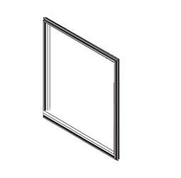 Refrigerator Gasket Norcold 623980 Replacement For Norcold 323T Series Refrigerator; Door Gasket - Young Farts RV Parts