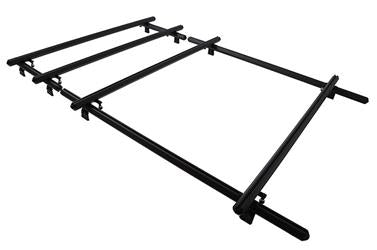 Roof Rack Dee Zee DZ4472JL HEX Series; Direct Fit; Textured Powder Coat; Black; Aluminum