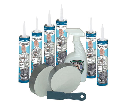 Roof Repair Kit Dicor Corp. CS112KIT Seal - Tite ™, Use To Seal Exposed Union Of RV Walls And Ceilings - Young Farts RV Parts