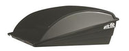 Roof Vent Cover Camco 40711 Exterior Mount, Dome Type Ventilation, Vented On Three Sides, For 14" x 14" Vents, 22-1/2" Length x 20" Width x 9" Height, Black, UV Stabilized Resin, With Vent Assembly/ Screen/ Installation Hardware, With English/ French Lang - Young Farts RV Parts
