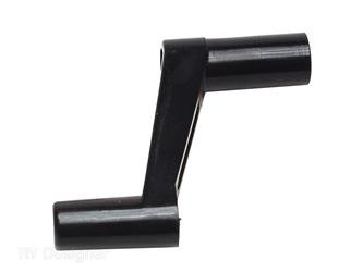 Roof Vent Crank Handle RV Designer H701 Use With RV Designer Windows, 1" Size, Black, Plastic - Young Farts RV Parts