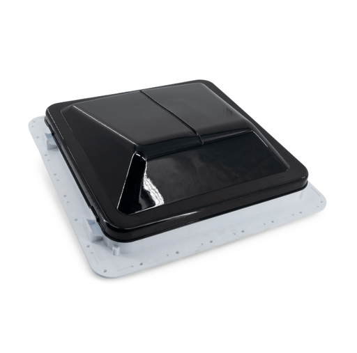 Roof Vent Ventline V2094 - 603 - 00 Manual Opening, 14 - 1/4" x 14 - 1/4", With Screen, With 12 Volt Fan, Polypropylene - Young Farts RV Parts