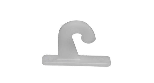 RV Designer A302 Mini Blind Hold Down Hook, White - Young Farts RV Parts