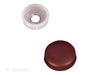 RV Designer H605 Screw Cover Set - Brown - Young Farts RV Parts