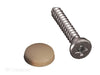 RV Designer H619 Dashboard Screws/Caps Beige - Young Farts RV Parts