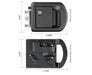 RV Designer T505 Entry Door Latch (Without Deadbolt) - Young Farts RV Parts