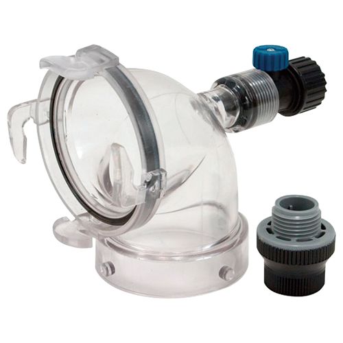 Valterra Hydroflush Sewer Hose Reverse Flush Valve, 90 Degree - F024100