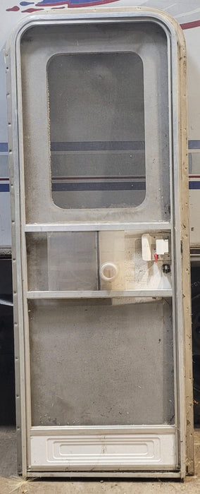 Used RV Radius Entry Door 25 5/8" W x 71 1/2" H