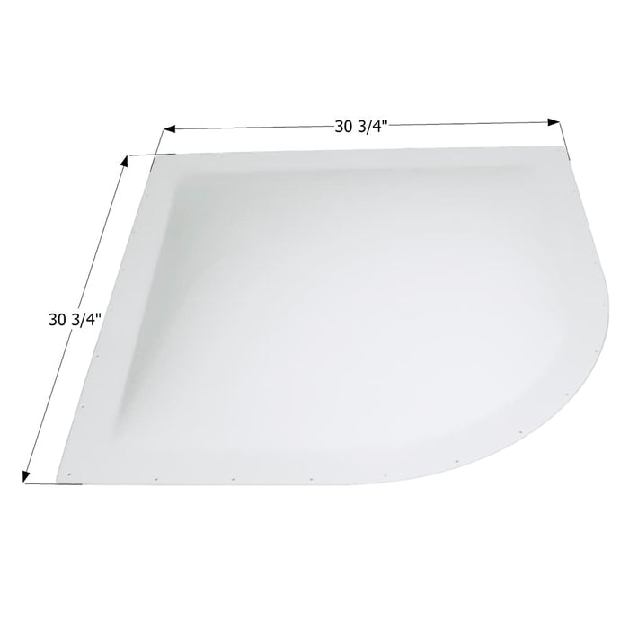 RV Skylight RSL26 - White - Young Farts RV Parts