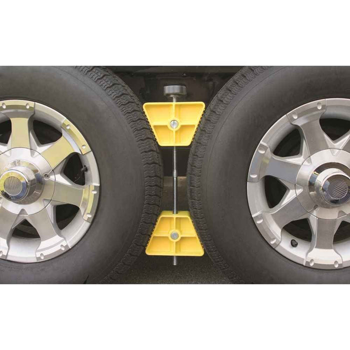 RV Wheel Stop 26" - 30" Tires Small - Young Farts RV Parts