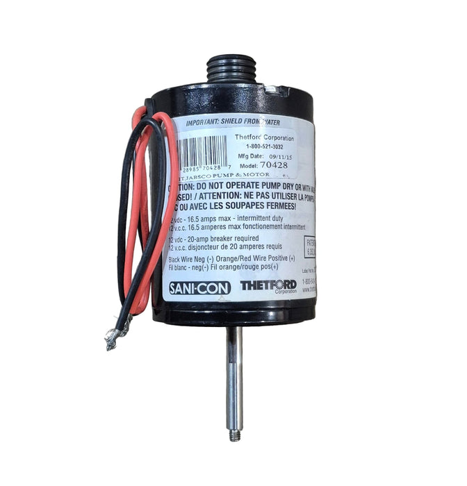 Sani-Con/ Thetford Twist-On Macerator Pump REPLACEMENT MOTOR -  70428 -