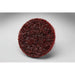 Scotch - Brite Roloc Surface Conditioning Disc - 2" Diameter; Medium; Maroon - 07481 - Young Farts RV Parts