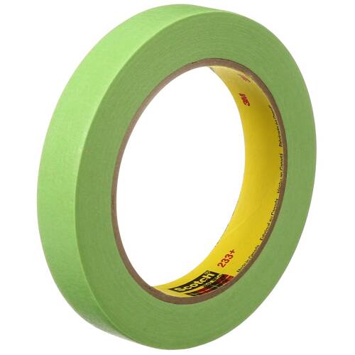 Scotch ® Masking Tape - 0.71" x 180.4' - Rubber Adhesive - Tan - Paper; Single - 26334 - Young Farts RV Parts