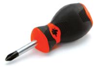 Screwdriver Performance Tool W30967 Stubby, #2, 1-1/2" Length, Chrome Vanadium Steel