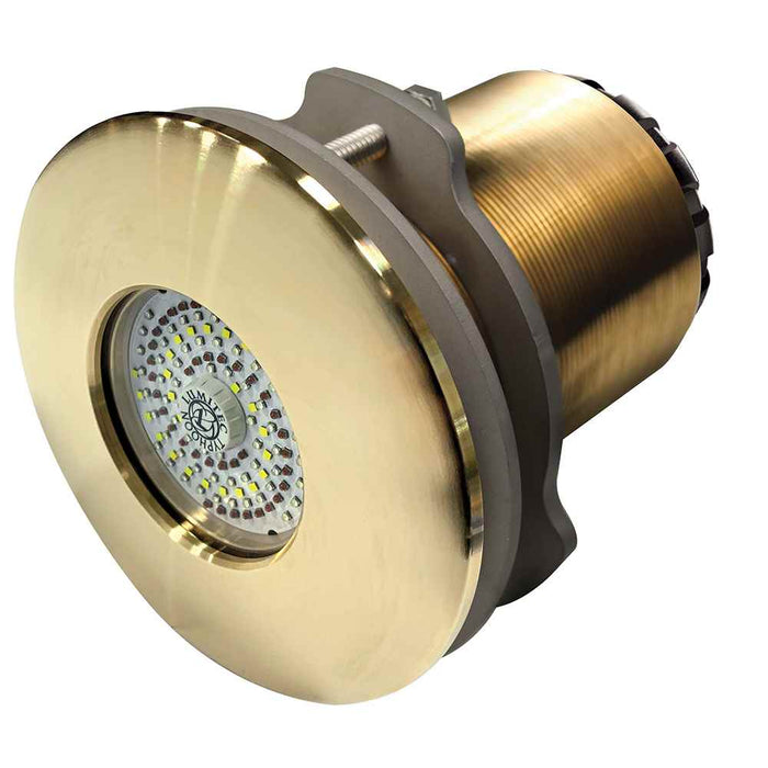 SeaBlaze Typhoon Underwater Light - Bronze Thru - Hull - Spectrum RGBW - Flush Mount - Young Farts RV Parts