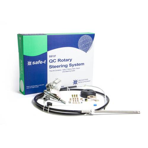 SEASTAR Boat Rotary Steering System Mechanical - With 16' Length Steering Cable - SS13716 - Young Farts RV Parts