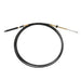 SEASTAR Marine Engine Control Cable; 16' Length; Black; Stainless Steel - CCX20516 - Young Farts RV Parts