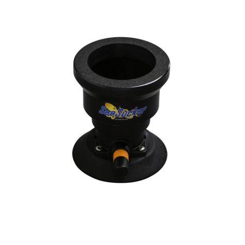 SeaSucker Cup Holder - Horizontal Surface Mount; Black - MC5315B - Young Farts RV Parts