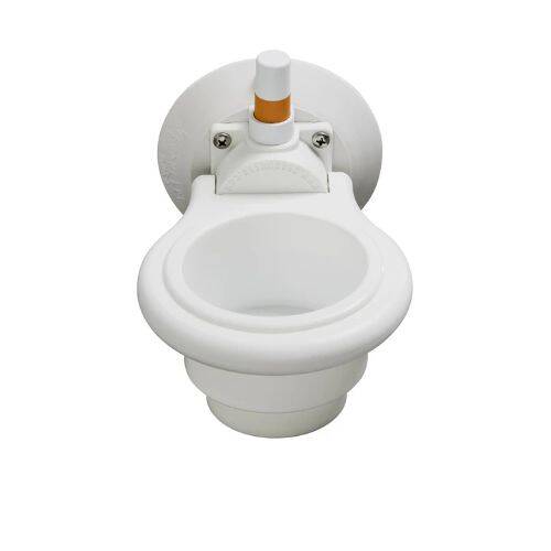 SeaSucker Cup Holder - Vertical Surface Mount; White - MC5314W - Young Farts RV Parts