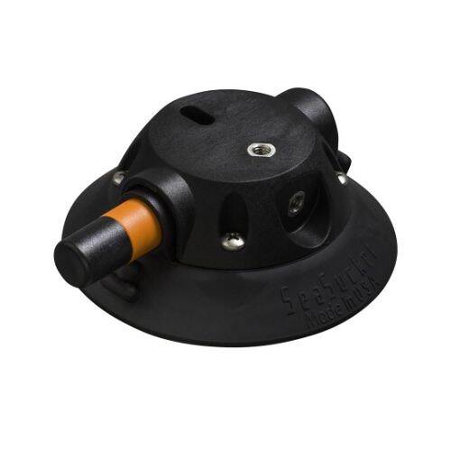 SeaSucker Vacuum Mount - Black; With Low Profile Housing - VM1007B - Young Farts RV Parts