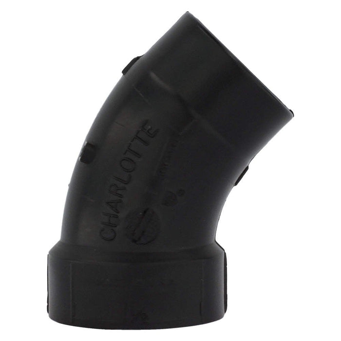 Sewer Waste Valve Fitting Valterra D50-2890 Drain-Waste-Ventilation, 45 Degree Street 1-1/2" Hub, Drain/ Waste/ Ventilation (DWV)