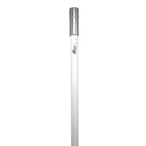 Shakespeare VHF Radio Antenna - Monopole; Ratchet Rail Mount; 8' Length; White - QC - 8 - T - Young Farts RV Parts