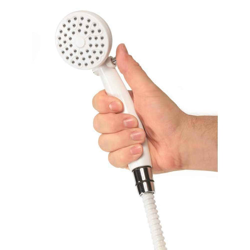 Shower Head Outdoor White - Young Farts RV Parts