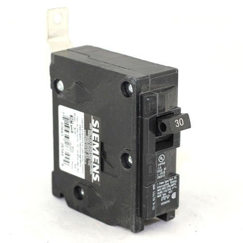 Siemens Bolt On Circuit Breaker - 1-Pole - 120/240VAC - 30 Amp - Thermal Magnetic Type - B130