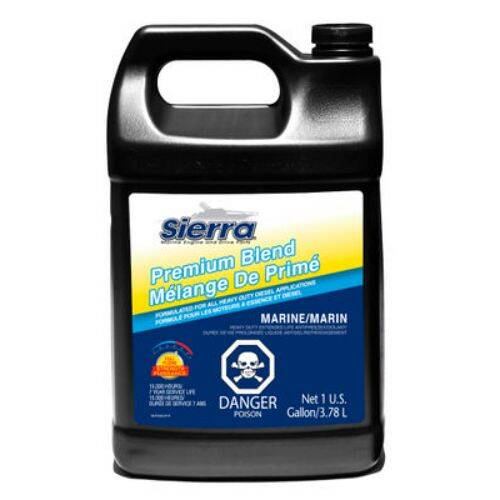 Sierra Marine 18-9350C Engine Coolant - Full Strength; Yellow; 1 Gallon Jug