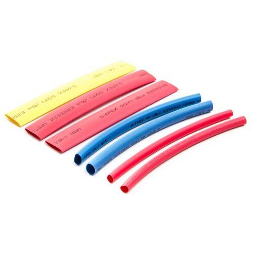 Sierra Marine Heat Shrink Tubing - Assorted Diameter, Length, Color; Set Of 7 - EC01750 - Young Farts RV Parts