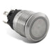 Sierra Marine Push Button Switch - Momentary On/ Off Switch; White Halo - AV10040W - Young Farts RV Parts
