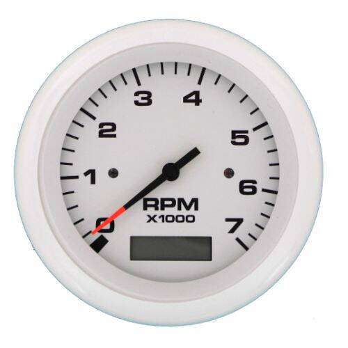 Sierra Marine Tachometer - Arctic Series; Aftermarket; 3 Inch; 0 - 7000 RPM - 68375P - Young Farts RV Parts