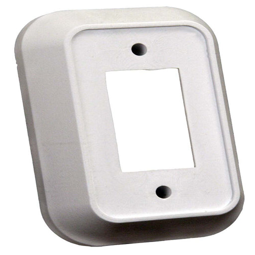 Single Face Plate Spacer - White - Young Farts RV Parts