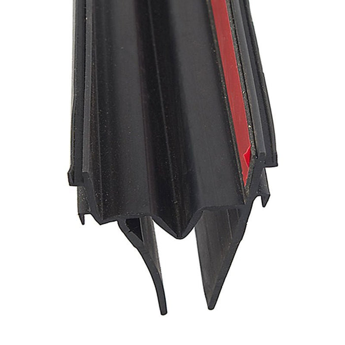 Slide Out Seal AP Products 018 - 2062 - 96 Double EKD Seal Base, 1 - 1/4" Thickness x 1 - 3/4" Width x 8 Foot Length, Black - Young Farts RV Parts