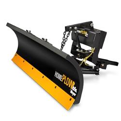 Meyer Products 26500 Home Plow Snow Plow, 90" Length, 22" Height, Hydraulic Lift, Hardwired, Power Angle, With Snow Plow and Mounting Hardware