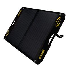 Solar Kit Go Power 82765 Duralite, Expansion Solar Panel, Model GP-DURALITE-100E, For Use With GP-DURALITE-100 Solar Kit, 100 Watt/ 5.06 Amp Charging Current, 21.1" Length x 23.8" Width x 1.8" Depth Folded Closed/ 21.1" Length x 47.6" Length x 1" Depth Op