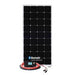 Solar Kit Go Power 82845 Overlander®, Solar Charging Kit, 190 Watt/ 9.3 Amp Charging Current, Monocrystalline, 59.06" Length x 26.3" Width x 1.59" Thickness, Screw Mount, 30 Amp PWM Digital Controller With Bluetooth (GP-PWM-30-BT), With Mounting Hardware/ - Young Farts RV Parts