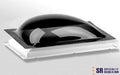 Specialty Recreation Skylight 3-1/2" High Bubble Type Dome Square Smoke Black 14" x 14" - K1414S - Young Farts RV Parts