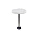 SPRINGFIELD Party Platter Boat Table - 21.5" L x 17" W; 27" Fixed Height; Oval; White - 1690901 - Young Farts RV Parts